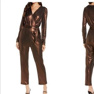 Adelyn Rae Jumpsuit- only worn once, small- fits like a 2-4, excellent condition